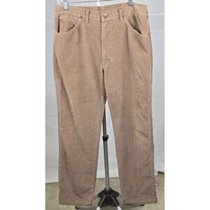 Vintage Lee Men's Union Made Straight Leg Corduroy Pants, 34x32
